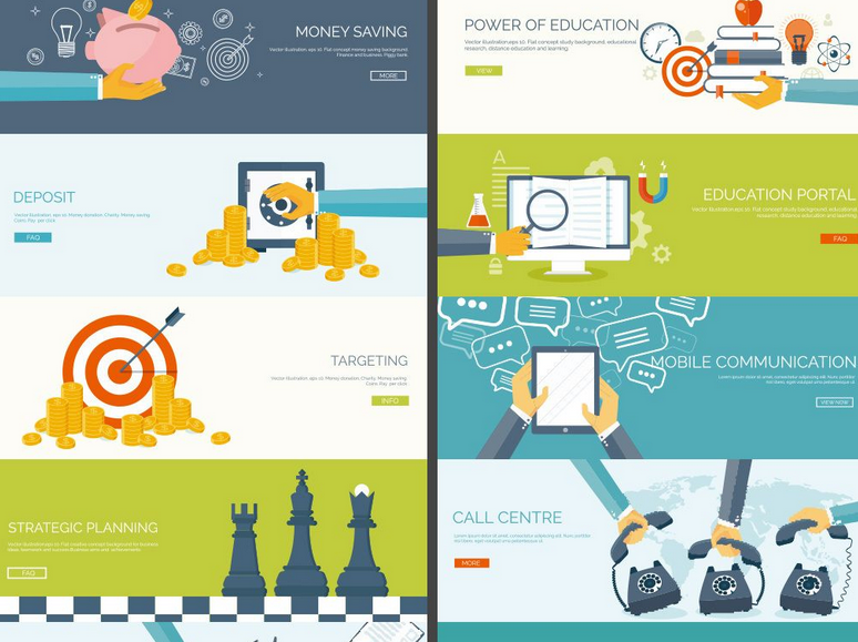 解決扁平化設(shè)計(jì)中如何用色的難問(wèn)題