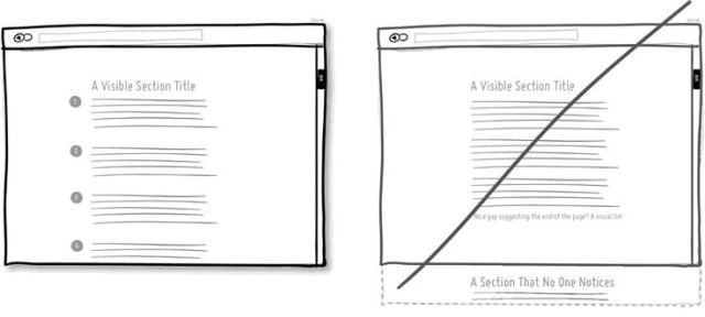 避免讓使用者產(chǎn)生已經(jīng)滾到 "網(wǎng)頁(yè)最底部" 的錯(cuò)覺(jué)
