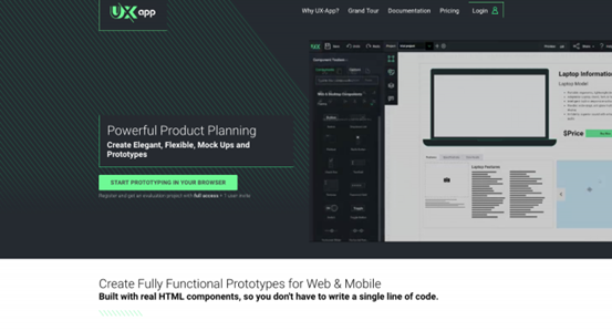 UX-App提供有HTML5的功能原型 UX-App提供有HTML5的功能原型