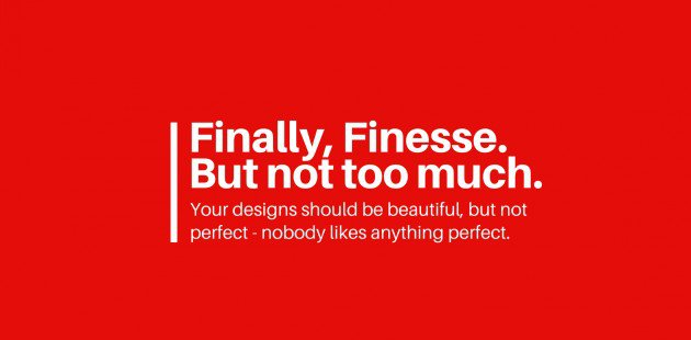 最后，技巧在精而不在多